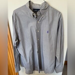 Ralph Lauren Classic Fit Dress Shirt Size XL
